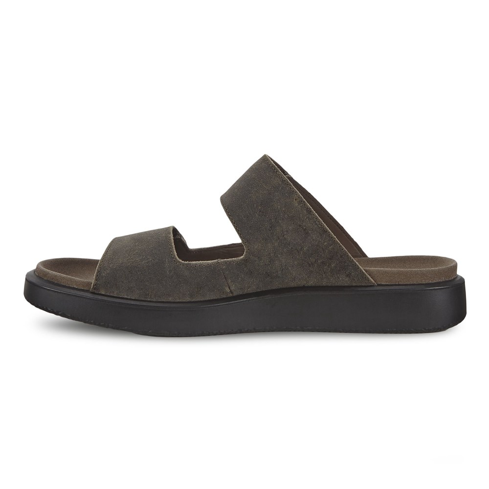 ECCO Mens Sandals Dark Grey - Flowt - UGT-827035